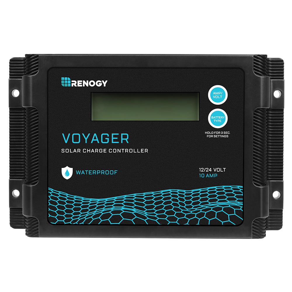 New Edition Voyager 10A PWM Waterproof Solar Charge Controller